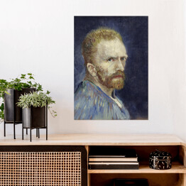 Plakat samoprzylepny Vincent van Gogh Self-Portrait. Reprodukcja