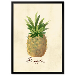 Obraz klasyczny Ilustracja - ananas