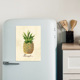 Magnes dekoracyjny Ilustracja - ananas
