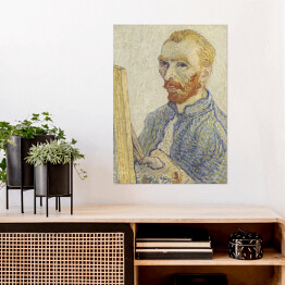 Plakat samoprzylepny Vincent van Gogh Portret Vincenta van Gogha. Reprodukcja obrazu