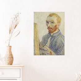 Plakat samoprzylepny Vincent van Gogh Portret Vincenta van Gogha. Reprodukcja obrazu