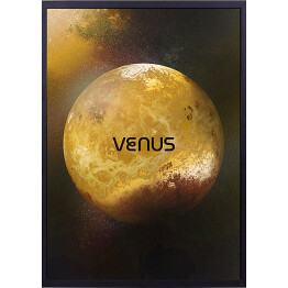 Złoty plakat Wenus Stella Matutina
