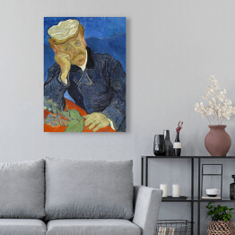 Obraz klasyczny Vincent van Gogh Portret doktora Gacheta. Reprodukcja