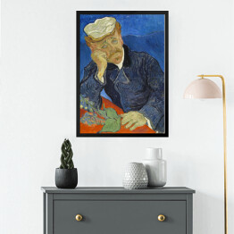Obraz w ramie Vincent van Gogh Portret doktora Gacheta. Reprodukcja