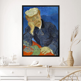 Obraz w ramie Vincent van Gogh Portret doktora Gacheta. Reprodukcja