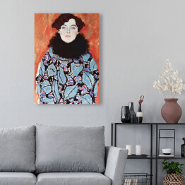 Obraz na płótnie Gustav Klimt Portret Johanna Staude. Reprodukcja obrazu