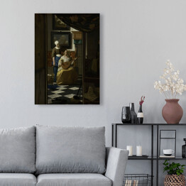 Vermeer Johannes "List miłosny" - reprodukcja