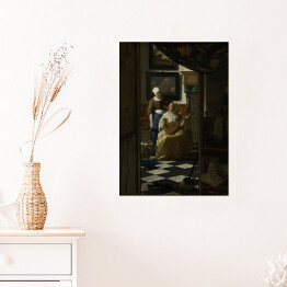 Vermeer Johannes "List miłosny" - reprodukcja