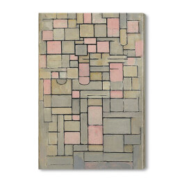 Obraz na płótnie Piet Mondrian Composition 8 Reprodukcja