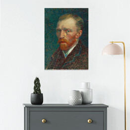 Plakat samoprzylepny Vincent van Gogh "Autoportret" - reprodukcja