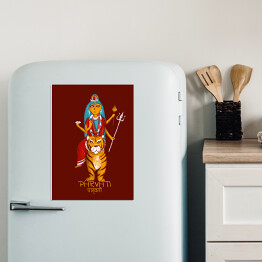 Magnes dekoracyjny Parvati - mitologia hinduska