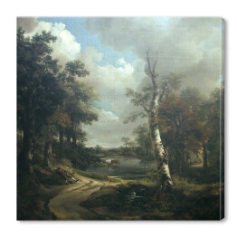 Obraz na płótnie Thomas Gainsborough - Drinkstone Park Reprodukcja obrazu
