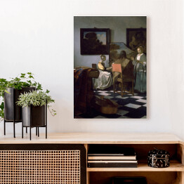 Obraz na płótnie Jan Vermeer Koncert Reprodukcja