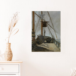 Édouard Manet "Pokład łodzi" - reprodukcja