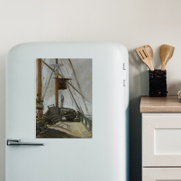 Magnes dekoracyjny Édouard Manet "Pokład łodzi" - reprodukcja