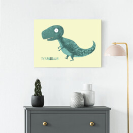 Obraz na płótnie Prehistoria - dinozaur Tyranozaur