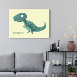 Obraz klasyczny Prehistoria - dinozaur Tyranozaur