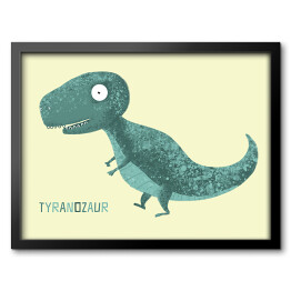 Obraz w ramie Prehistoria - dinozaur Tyranozaur