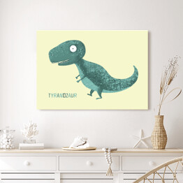 Obraz na płótnie Prehistoria - dinozaur Tyranozaur