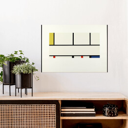 Plakat samoprzylepny Piet Mondriaan "Altelier Darcay"
