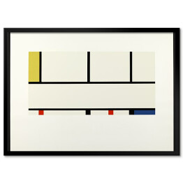 Plakat w ramie Piet Mondriaan "Altelier Darcay"