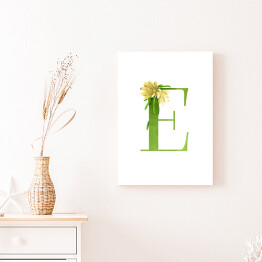 Obraz klasyczny Roślinny alfabet - litera E jak Epifyllum