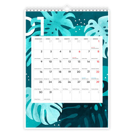Kalendarz 13-stronicowy Kalendarz plant lover