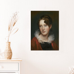 Plakat Rembrandt Portret Rosalby Peale. Reprodukcja