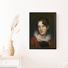 Obraz w ramie Rembrandt Portret Rosalby Peale. Reprodukcja