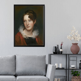 Obraz w ramie Rembrandt Portret Rosalby Peale. Reprodukcja