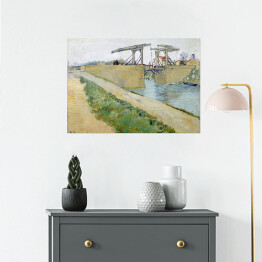 Plakat Vincent van Gogh "The Langlois Bridge" Reprodukcja