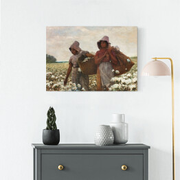 Obraz na płótnie Winslow Homer Zbieracze bawełny Reprodukcja