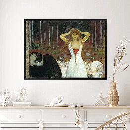 Obraz w ramie Edvard Munch Ashes Reprodukcja obrazu