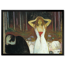 Plakat w ramie Edvard Munch Ashes Reprodukcja obrazu