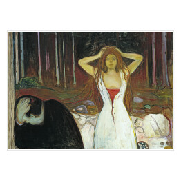 Plakat Edvard Munch Ashes Reprodukcja obrazu