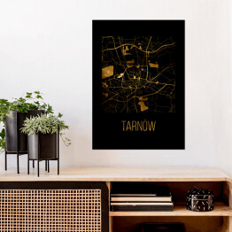 Czarno złota mapa - Tarnów