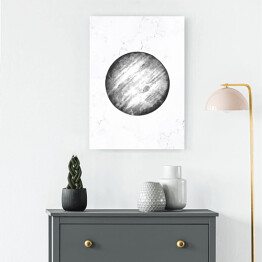 Obraz na płótnie Szare planety - Jowisz
