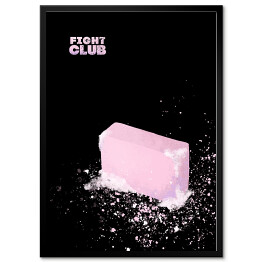 Plakat w ramie "Fight club" - filmy