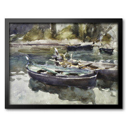 Obraz w ramie John Singer Sargent Small Boats Reprodukcja obrazu