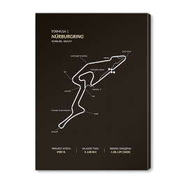 Obraz na płótnie Nurburgring - Tory wyścigowe Formuły 1