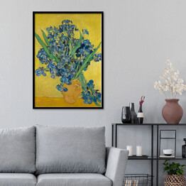 Plakat w ramie Vincent van Gogh "Irysy" - reprodukcja