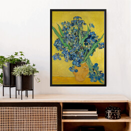 Obraz w ramie Vincent van Gogh "Irysy" - reprodukcja