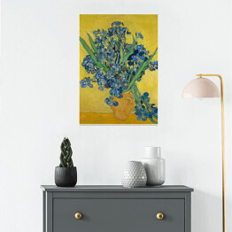 Plakat Vincent van Gogh "Irysy" - reprodukcja