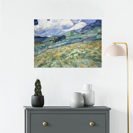 Vincent van Gogh "Góry w Saint Remy" - reprodukcja