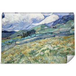 Fototapeta winylowa zmywalna Vincent van Gogh "Góry w Saint Remy" - reprodukcja