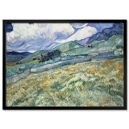 Obraz klasyczny Vincent van Gogh "Góry w Saint Remy" - reprodukcja