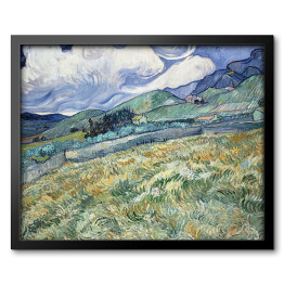 Obraz w ramie Vincent van Gogh "Góry w Saint Remy" - reprodukcja