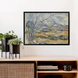 Obraz w ramie Paul Cezanne "Góra Świętej Wiktorii" - reprodukcja