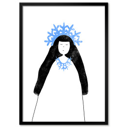 Obraz klasyczny Bajkowe grafiki - Królowa Śniegu