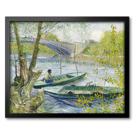 Obraz w ramie Vincent van Gogh Wędkowanie wiosną. Reprodukcja
